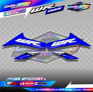STRIPING VARIASI YAMAHA WR 155 R/ STICKER LIST VARIASI MOTOR YAMAHA WR 155 R