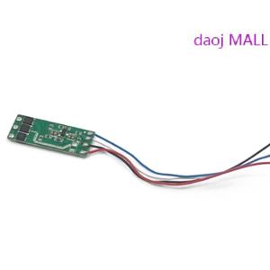 daoj MALL Mini 2S 7A-15A Brushless Motor Driver Board Aircraft Model Brushless Electric Regulator Module
