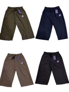 WOMEN CASUAL PLAIN DESIGN PANT/100% COTTON MATERIAL/SELUAR PENDEK COTTON/SELUAR MURAH OFFER/GOOD QUALITY READY STOCK