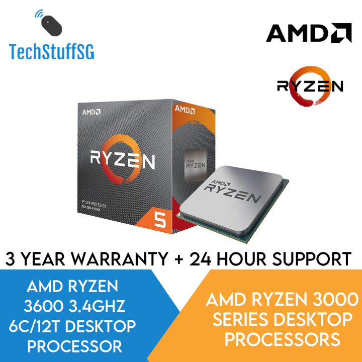 [PROMO] AMD Ryzen 3600 AM4 Desktop CPU Cores