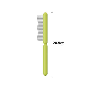 หวีซี่ หวีแปรงขน สางขน แมว สุนัข หวีสแตนเลสหัวกลม หวีสางเหาสัตว์เลี้ยง หวีกําจัดขน สางขน ใช้งานง่าย เหมาะสำหรับสัตว์เลี้ยงทุกชนิดที่มีขน