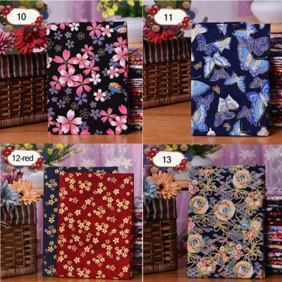 45x45cm Cotton Linen Japanese Kimono Fabric For Quilting (fabric Will Cutting when you buy same color)