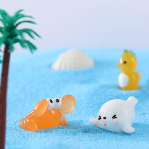 🔥🔥🔥fenglin Marine Animal Model Ornaments Shark Whale Sea Fish Model Bonsai Figurine Miniature Aquarium Landscaping Ornaments Micro Decoration