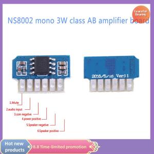 Graceful DC 3V 3.7V 5V class AB mono 3W mini amplifier board audio amp module one channel