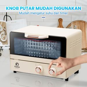 Oven listrik Finito low watt 13 L Pemanas Atas Bawah Stainless Steel Low 700 Watt