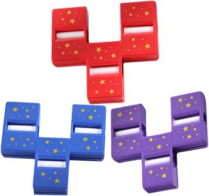 3 Sets Cut Restore Stick Trick for Plastic Close-up Performance Props Safe Smooth Edges Portable Gimmick for Boys