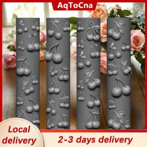 [COD] AqToCna Ship within 24 hours 3D Rose Flower Butterfly Silicone Mold Nail Art Decorations DIY Cherry Design Nail Templates Jewelry Crafts Manicure Design Tools