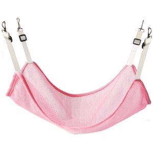 PETPARADIS Breathable Cat Hanging Hammock Sturdy Soft Pet Sleeping Bag Sleep Nest Adjustable Pet Nest Four Seasons