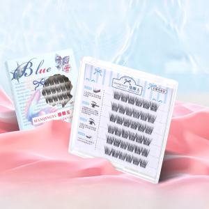 💕No Need to Remove for Beginners💕No Need to Remove Stems Glue or Glue Small Pearl Pure Desire False Eyelashes Lazy Self-Adhesive Eyelashes Pure Desire False Eyelashes无梗免胶免卸小珍珠纯欲假睫毛