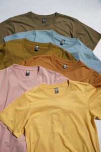 Earth tone เสื้อยืด Cotton แขนยาว ผ้านิ่ม ซักแล้วไม่ต้องรีด