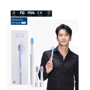Electromagnetic Wave Toothbrush TROMATZ SIMPLE PRO[TROMATZ /KOREA] KOREAN ACTOR “HA SUK JIN TOOTHBRUSH” WHITENING TEETH ORAL CARE SET