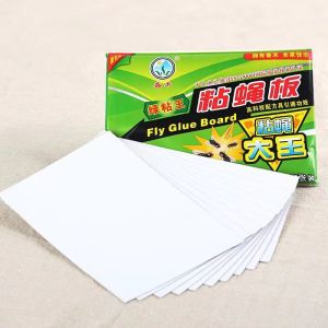 【Malaysia READY STOCK】 Powerful Sticky Fly Paper Household Large Trap Fly Killer Artifact Cockroach Bait Agent Fly Paper Fly Sticker Sticky Fly Board苍蝇贴