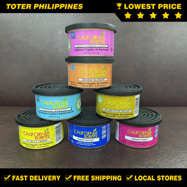 TOTER Original California Scent Air Freshener Lazada PH