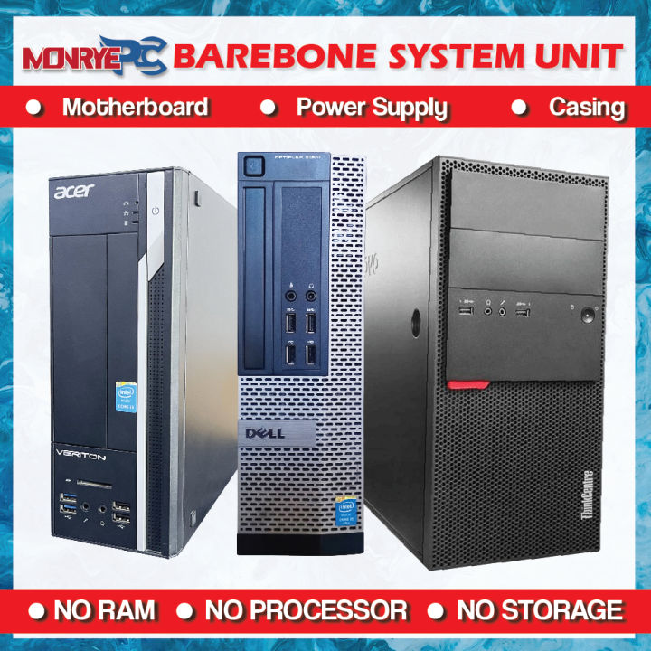 PC - BAREBONE CPU - DESKTOP - TOWER PC - SFF PC - MINI PC - (NO ...