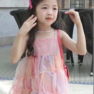 Kyiibaby Summer New girls Little Girl preppy fashion summer dress children skirt thin kybb074