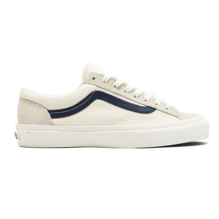 รองเท้าแวน VANS Style 36 Marshmallow/Dress Blue (VN0A3DZ3KE6) หนอนน้ำเงิน  ของแท้ 100% by VANS Thailand Dealer WeSneaker