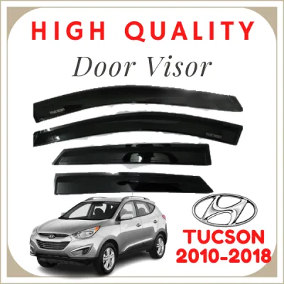 (4 PCS/SET) HYUNDAI TUCSON 2010-2018 HIGH QUALITY INJECTION DOOR VISOR WINDOW VISOR