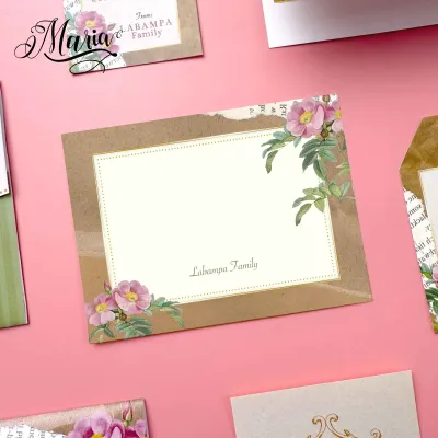 16 pcs or 32 pcs Personalized Holiday Note Cards Gift Tags Gift Cards