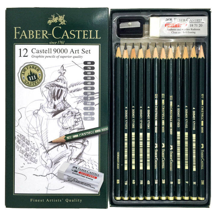 Faber-Castell 9000 Graphite Pencils Set | Lazada