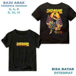 SINFASHION - KAOS ANAK TARI JARANAN KUDA LUMPING - TSHIRT DISTRO TARI JARANAN UNTUK ANAK COWOK CEWEK