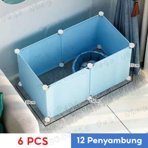 1 Set Pagar Kucing Anti Loncat Kandang Kucing Alumunium Premium Kandang Hewan