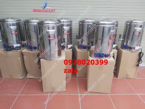 Nồi nâu phở  mâm nhiệt 15l để bàn