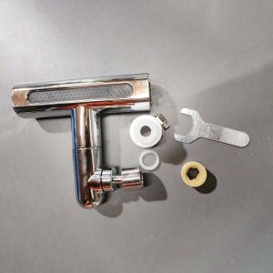 4 Modes Mechanical Faucet 3 in 1 Flexible Waterfall Faucet 360° Rotation Replaceable Water Tap With Adapter For Sink Kitchen Bathroom Faucet
