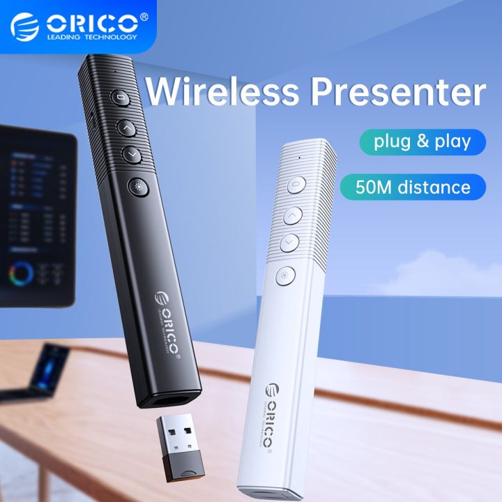 ORICO Presentation Clicker Remote Controls Wireless USB Presenter