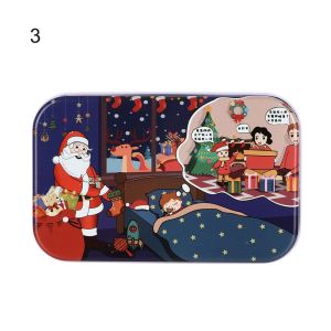 MKEB Toddler DIY Intelligence Christmas Puzzle Jigsaw Puzzle Kids Toy Santa Claus