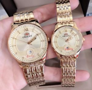 [ ĐỒNG HỒ 789WATCH] [Miễn Phí Vận Chuyển] Đồng hồ thể thao nam nữ dây kim loại ORIENT Saphire Size 40mm 3 màu lựa chọn