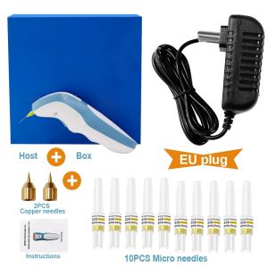 4TH Mole Remover Plasma Pen Fibroblasts PAA Ozone Freckle Tag Wart Removal with Replace Needles Beauty Care Tools for Home Use