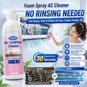 Fan And AC Cleaner Spray Multi Purpose Cleaning Solution Easy To Use Air Conditioner Vent Grille Cooling Fin Fan Blade Cleaner For Home