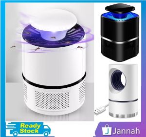 Jannah USB LED Mosquito Insect Bug Suction Mosquito Lamp Perangkap Nyamuk Serangga 12G3