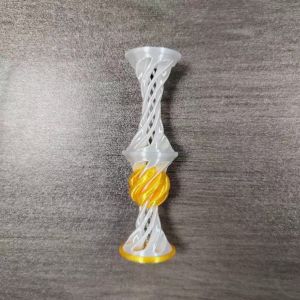 Spiral spring bouncing ball spring ball toy can be ejected and decompressed toy ornament