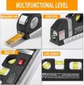 **HOT SELLING** 2025 NEW Multipurpose laser spirit level Built-Inn 8 Feet Measure Tap - Ruler, Laser Spirit Level Laser beam Line for Photos Frame Picture Hanging, TV Bracket, Carpenter Door frame Bricklayers Brick Wall Floor. 三合一激光水平尺. 