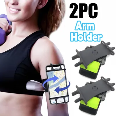 Running Phone Holder For Motorcycle Jogging Wrist Cellphone Holder Adjustable Wrist Phone Holder For Sports Universal 360° Rotatable Wristband Phone Holder Riding Hiking Biking Fitness Equipment Armband Arm Bag For Cellphone Wrist Armband