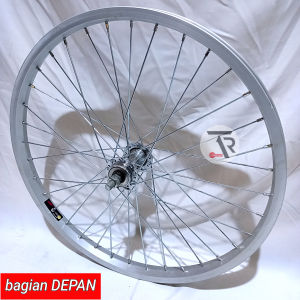 peleg velg wheelset sepeda BMX 20 in Velg sepeda BMX 20 in siap pakai sudah dirakit dan di setelah jari2