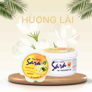 Sáp thơm Sara 75g tỏa hương nhanh đánh bay mùi lưu hương từ 10 đến 12 ngày hình bông - SPCa000017