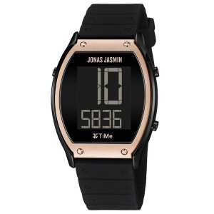 Jam Tangan Jonas Jasmin Digital Belimbing HA-585SUR / Jam Tangan Fashion Wanita Tali Rubber Diameter 36cm
