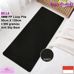 Tren-D-rugs Keset kaki polos alas lantai dapur panjang kamar tidur anti slip 50 cm x 120 cm - NMs