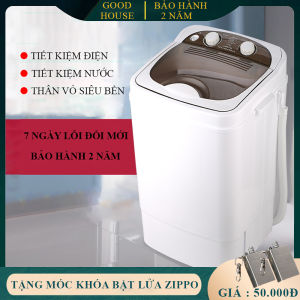 Máy giặt mini 7kg thùng đơn nắp trên bán tự động giặt UV diệt khuẩn giặt nhanh sạch không tốn điện nước. BẢO HÀNH 2 NĂM