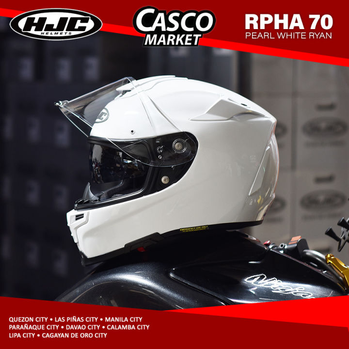 Hjc rpha best sale 70 tinted visor