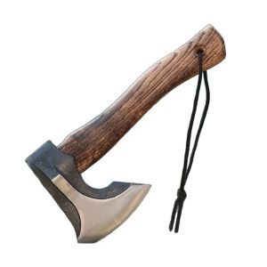 【การประกันคุณภาพ】ขวานแยกฟืนพระเจ้างานไม้ขวานตั้งแคมป์กลางแจ้งตัดต้นไม้บ้านในชนบทตัดไม้ขวานเหล็กทั้งหมดเหล็กแมงกานีสบริสุทธิ์ 65 \# ทำจาก