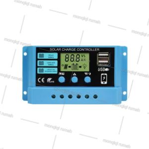 【Ready COD】Baru Solar Charge Controller LCD LED Display Solar PWM 12V/24V 10A 20A 30A 50A 60A USB Panel Surya Charge/controller solar panel/controller panel surya/solar controller/controller solar panel 50a 60A