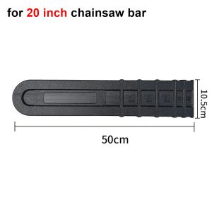 ALLLUCK 1Pcs 8-24inch Chain Saw Guide Cover Anti-scratch Plastic Plate Guard Cover Chain Saw Bar Protector Power Tool Accessories