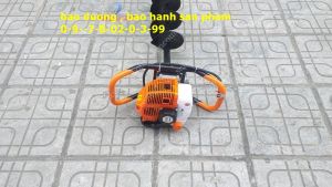 Máy khoan đất chôn cọc hàng rào - khoan lỗ trồng cây lỗ 20