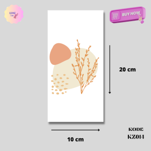 Hiasan Dinding Poster MDF estetik 10x20 cm Wall Decor Home Tema Aestetic klasik