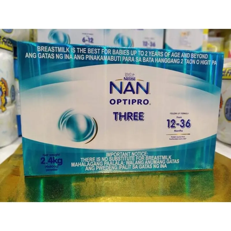 Nan optipro three store 2.4 kg price