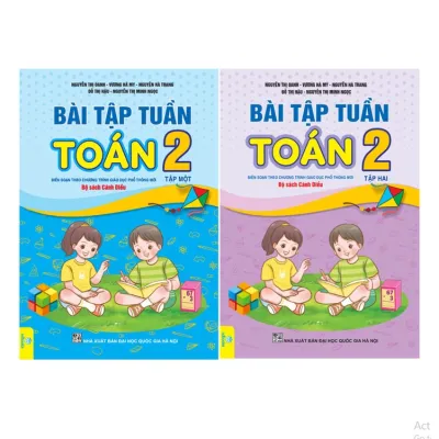 Sách - Bài Tập Tuần Toán 2 - Biên soạn theo chương trình GDPT mới - Cánh Diều - ndbooks
