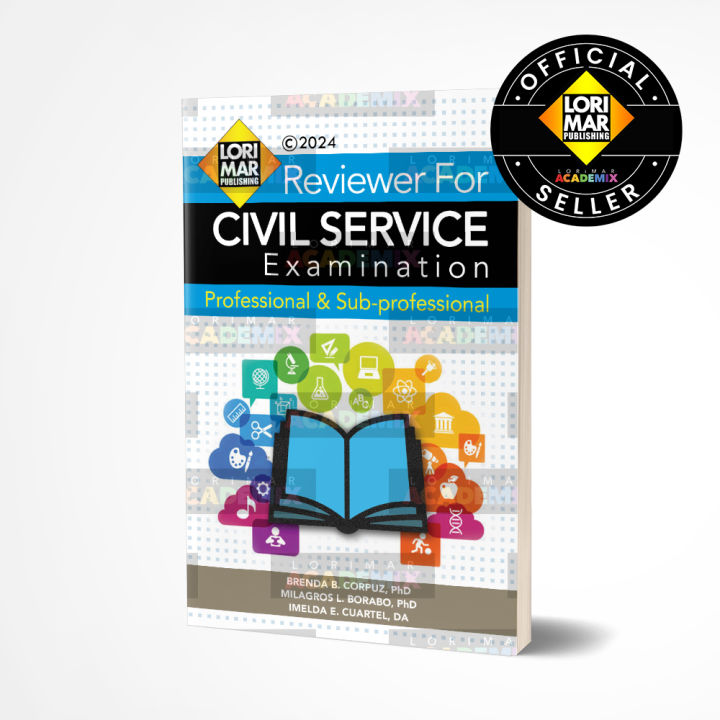 Civil Service Reviewer 2024 - Professional and Sub-professional - Lorimar Publishing
